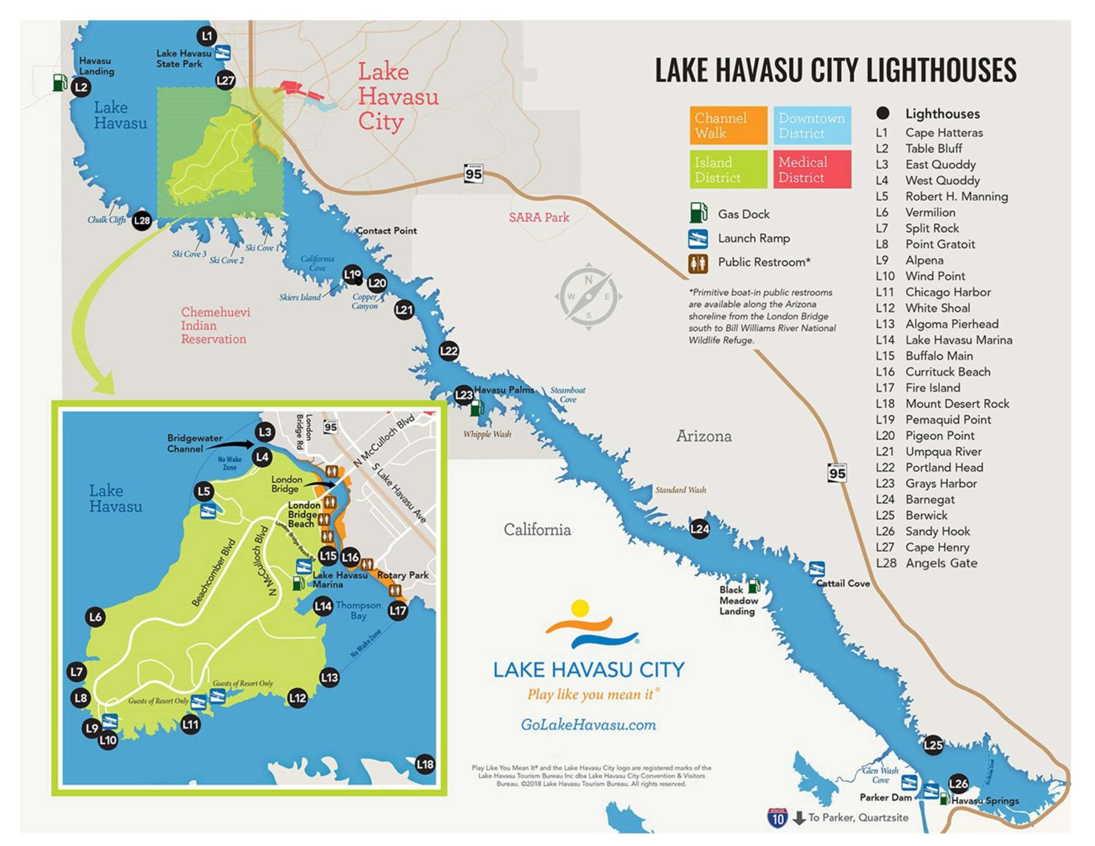 Lake Havasu Lighthouses - Lake Havasu City